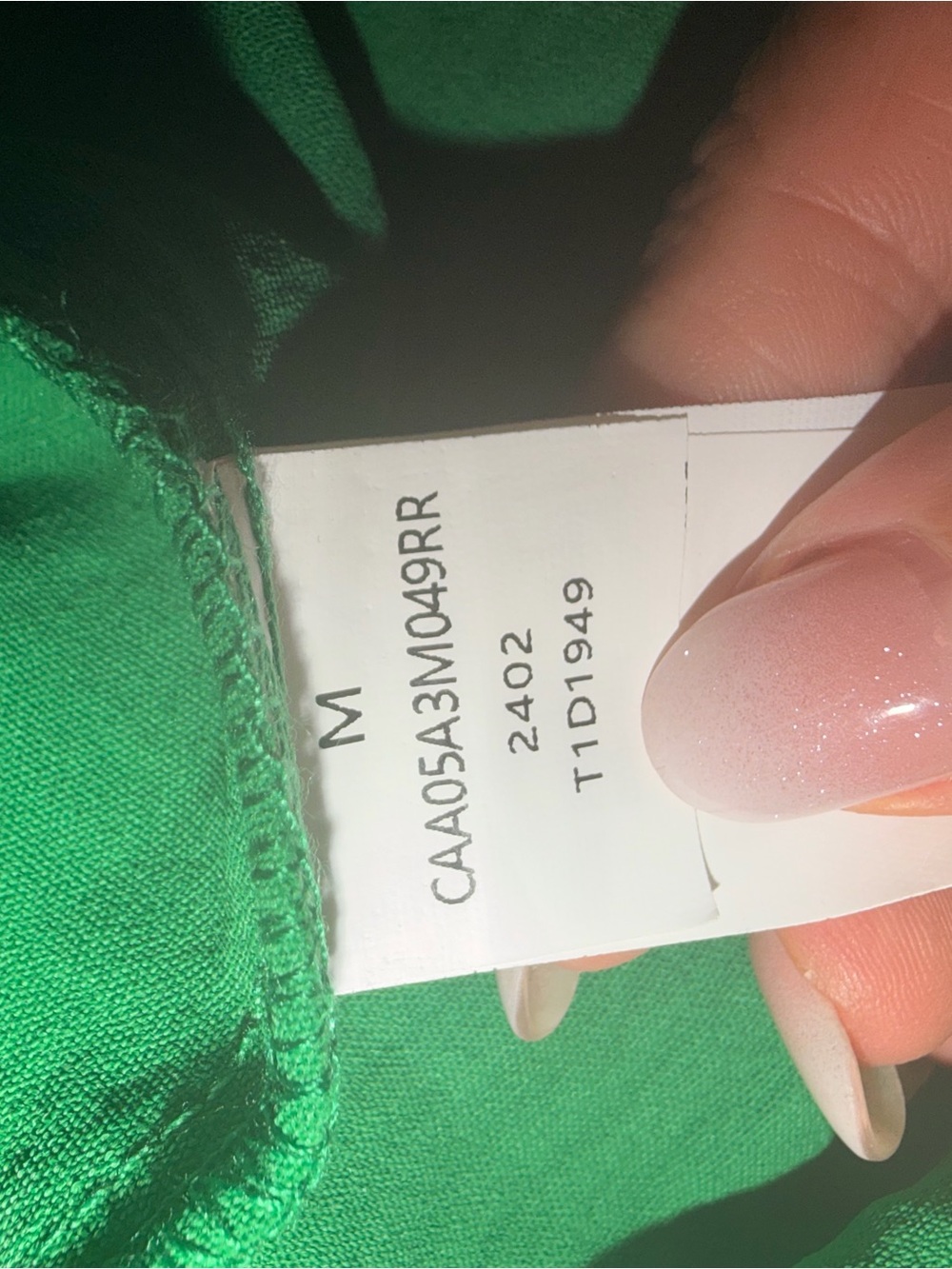 CUPSHE  Shamrock Green Surplice Mini Dress - Picture 6 of 11